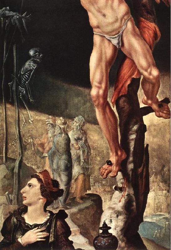 HEEMSKERCK, Maerten van Crucifixion (detail) sg oil painting image